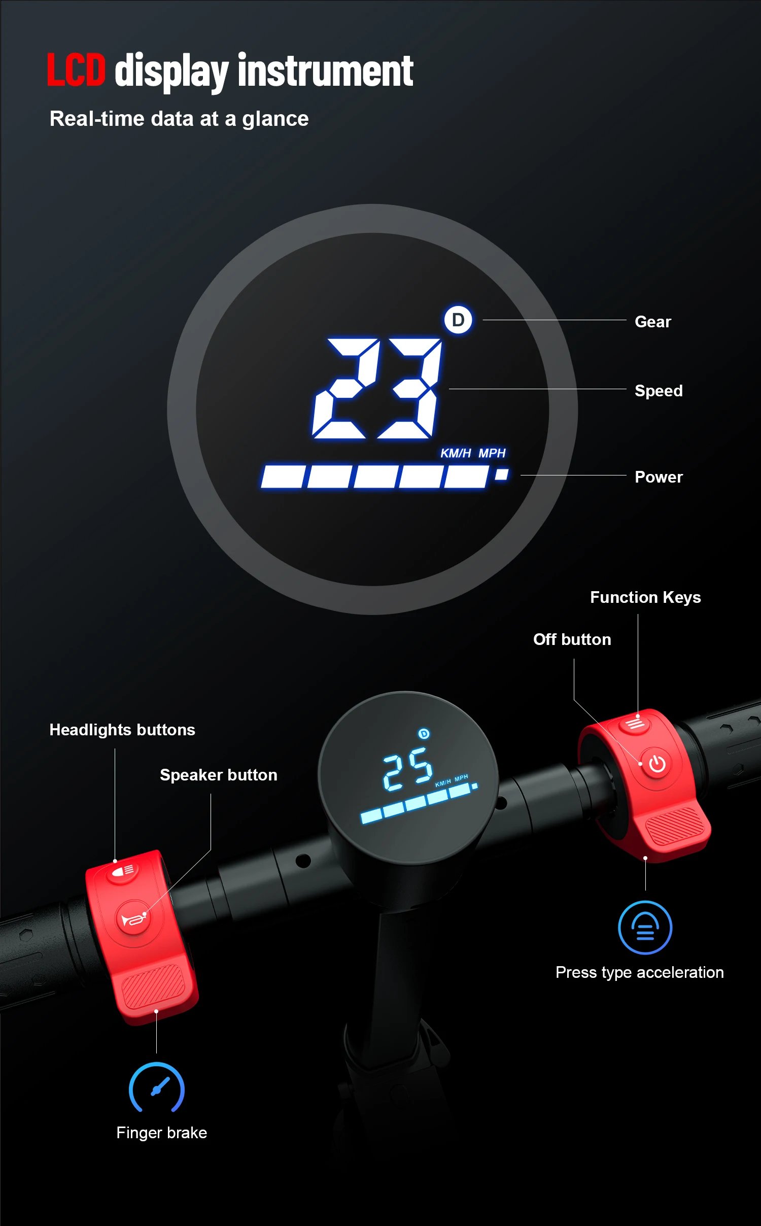 HUANCI X6 electric scooter adults Foldable electric scooters 350W scooters electric 36V 7.5A e scooter Smart APP escooters