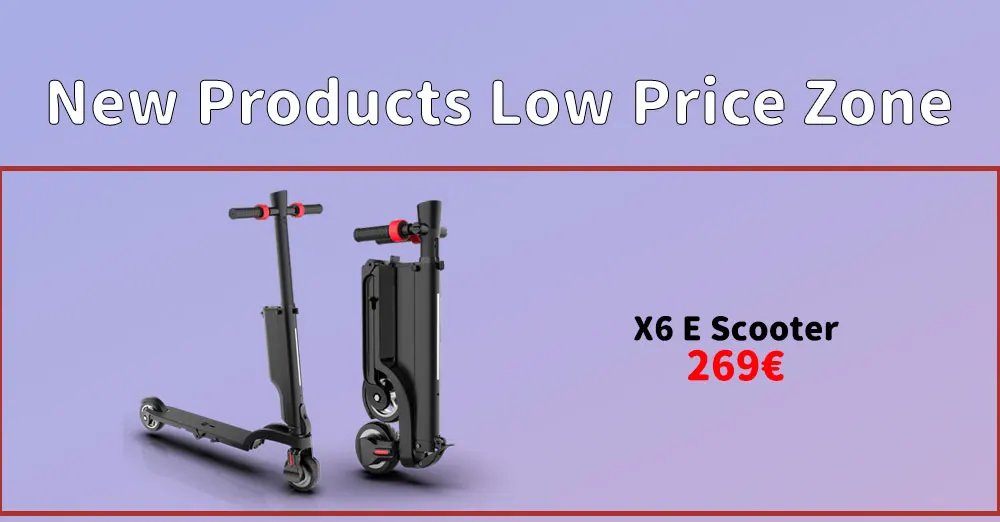 HUANCI X6 electric scooter adults Foldable electric scooters 350W scooters electric 36V 7.5A e scooter Smart APP escooters