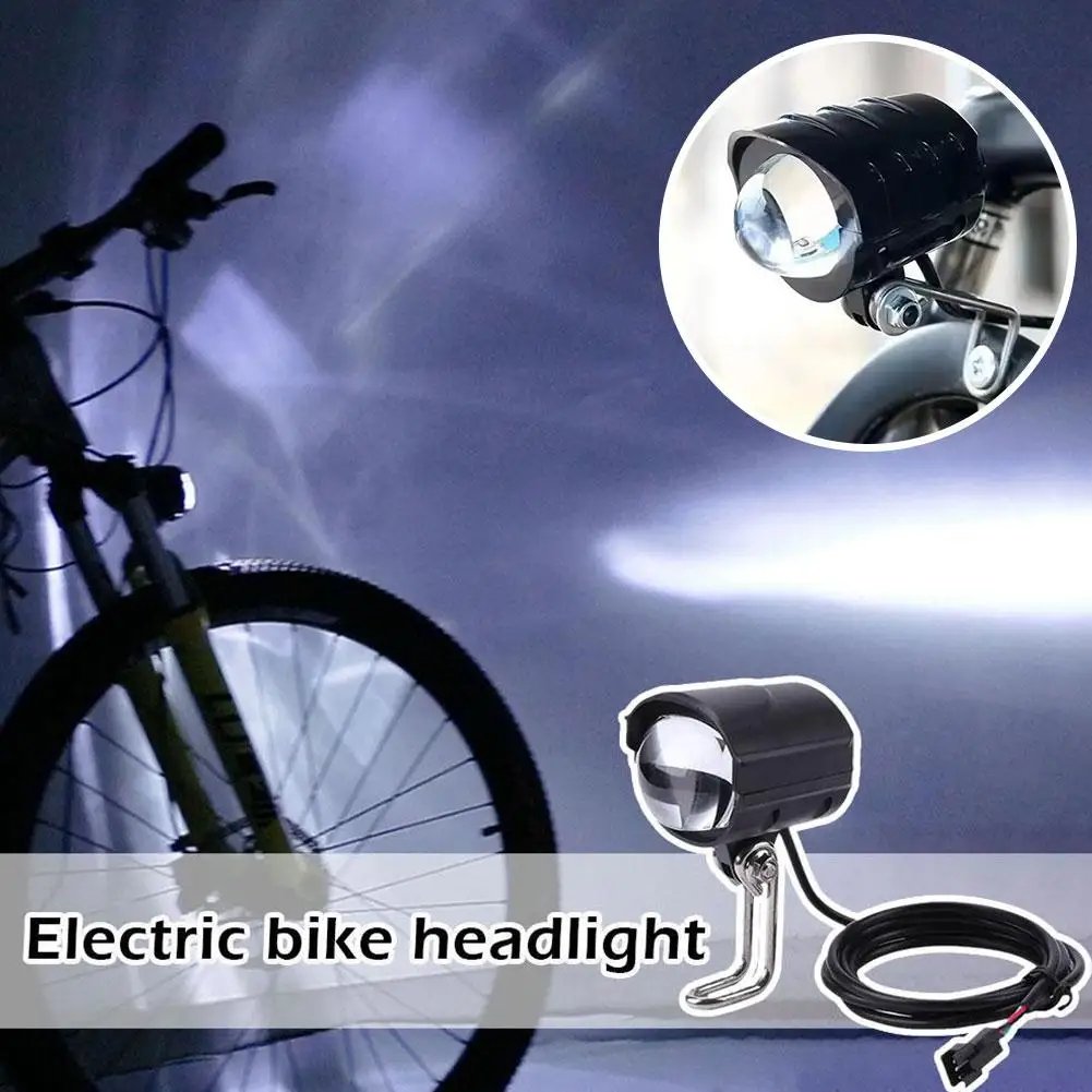 Waterproof 36-72V Headlight Front Light LED Light For Electric Scooter Ebike Electric Motorcycle Accessories X3Z0