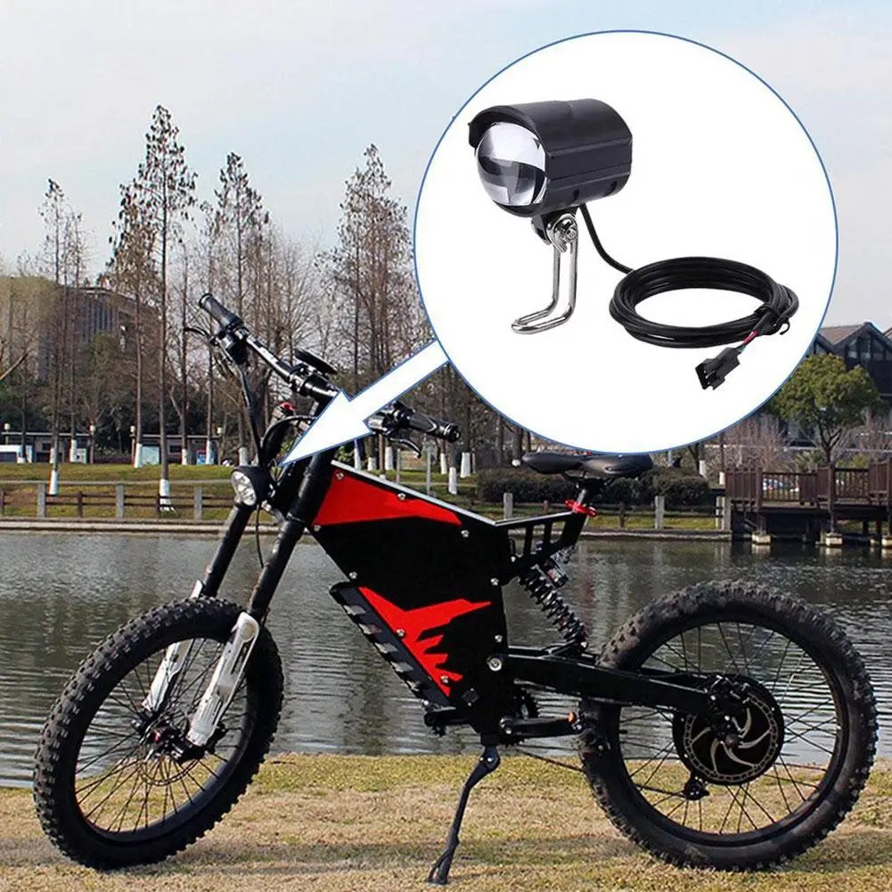 Waterproof 36-72V Headlight Front Light LED Light For Electric Scooter Ebike Electric Motorcycle Accessories X3Z0