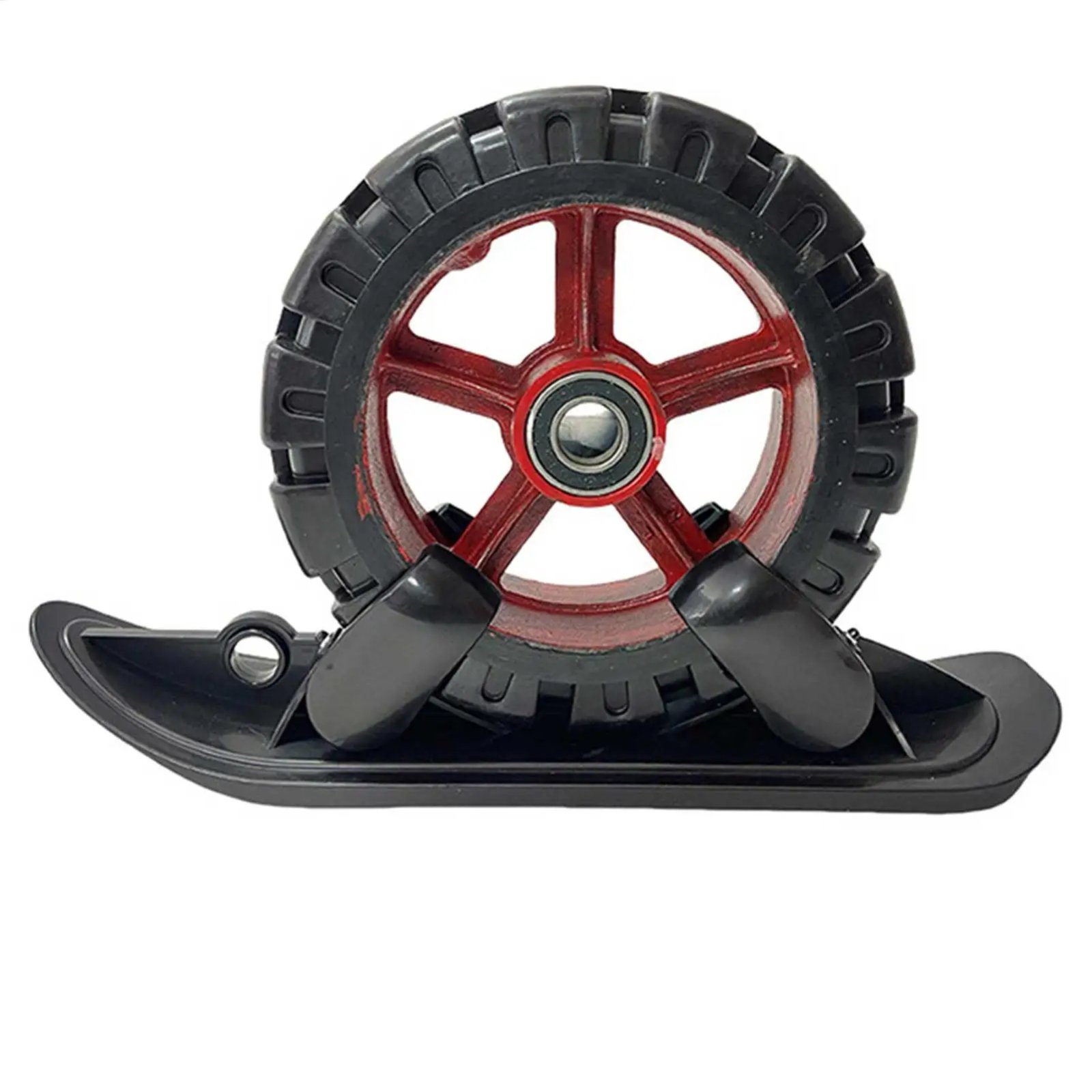 Scooter Ski Sled 2 in 1 Snow Scooter Strollers Wheel Ski Sled Glider Snowboards for Cycling Bicycle Jogging Sports Outdoor Paths