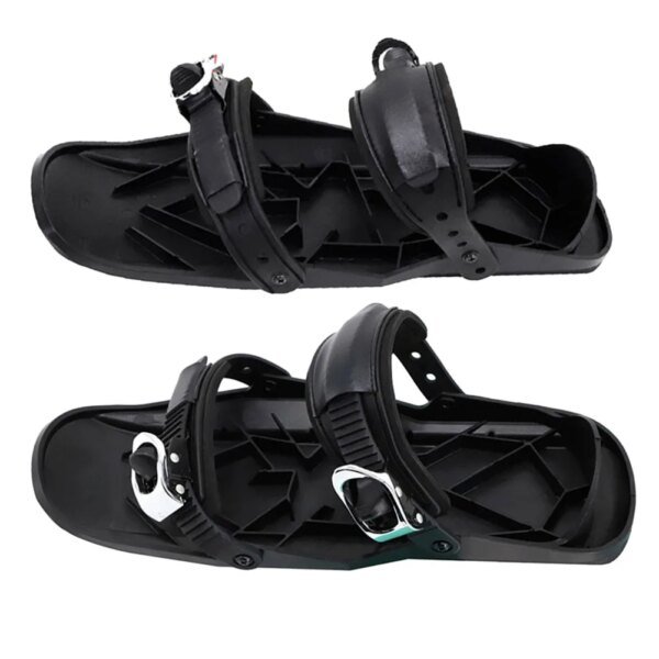 Mini Short Ski Skates Snowboard Boots Skiboards Adjuatable Short Snow Skateboard for Winter Outdoor Sports - Image 4