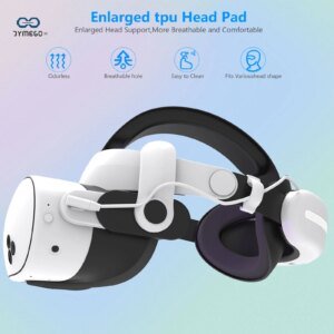 for Oculus/Meta Quest 3/3s  12000mAh Battery head strap VR Accessory  Extended Playtime Adjustable Comfort Design