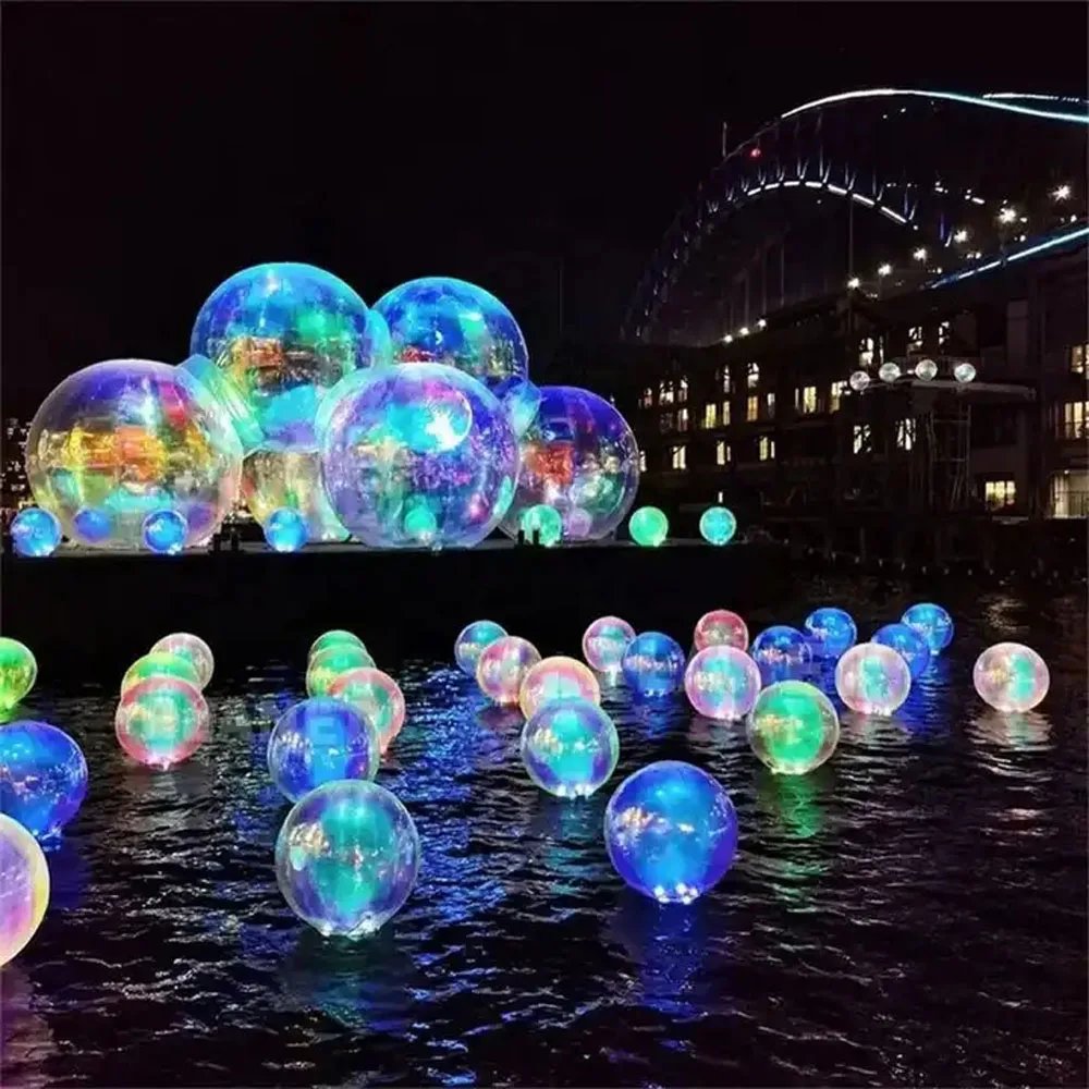 Hanging Inflatable Mirror Ball Sphere Giant Mirror Balloon For Decoration Sealed Gold Silver With Air Pump And Free Shipping