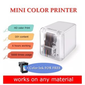 Kongten Mbrush Printer Mobile Color Mini Handheld Printer Wifi Printer PrinCube Handheld Inkjet