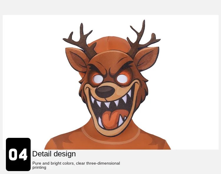 99 Nights In The Forest Deer Kids Cosplay Costume Animal Deer Cosplay Jumpsuit Halloween Party Costumes for adult childre girl