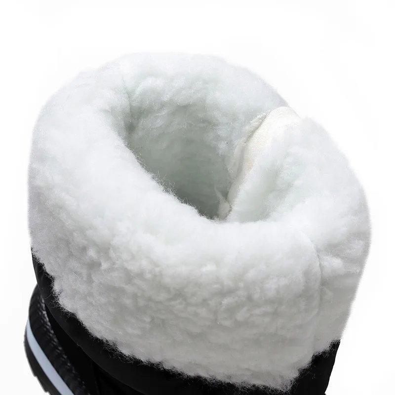 Fashion Warm Women Boot Women's Snow Boots Platform Winter Boots Waterproof Non-slip Boots Plush Fur Mid-calf Boot Botas Mujer