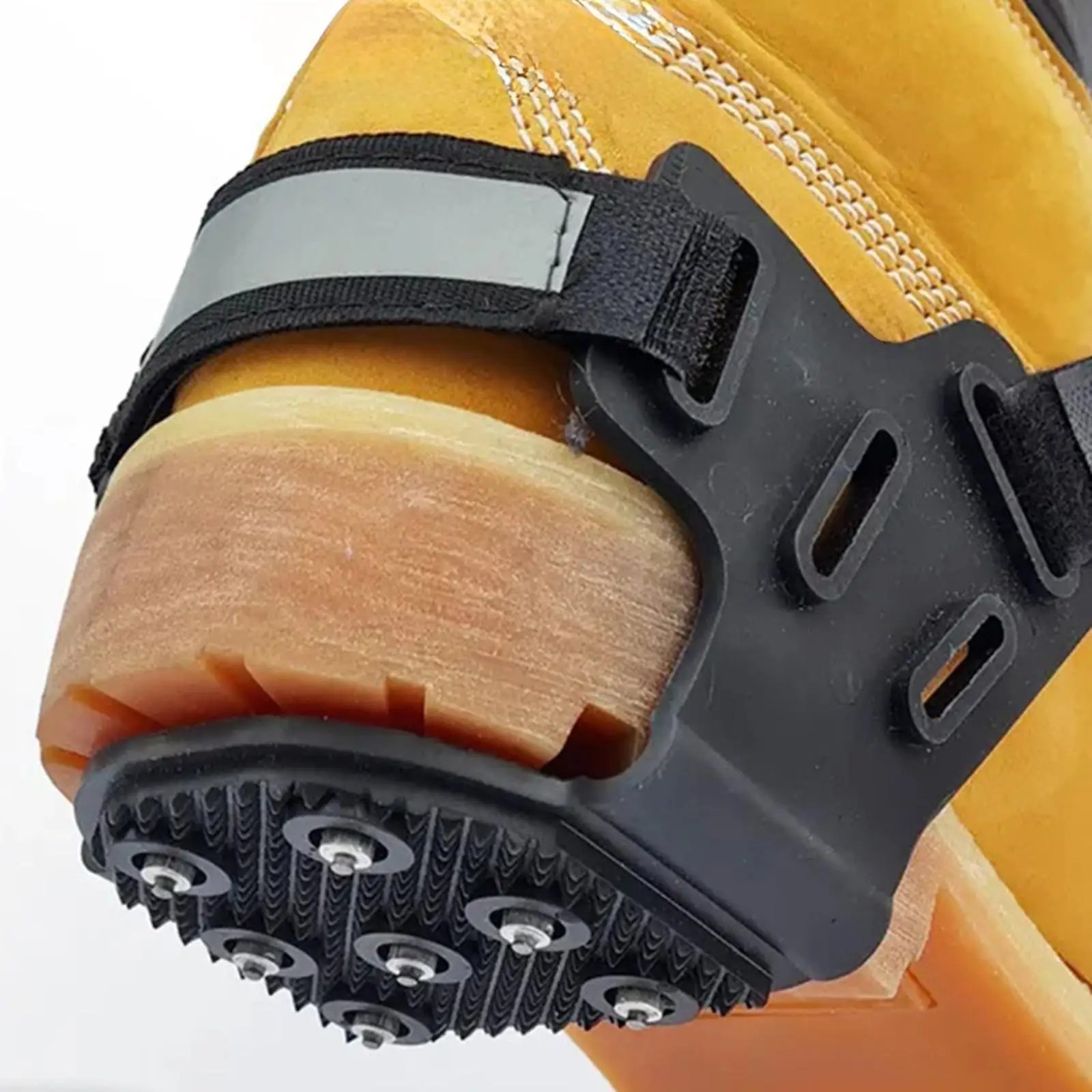 Walk Crampon Spikes Grips for Footwear Non Slip Traction Ice Cleats Traction for Hiking Winter Mountain Roads Outdoor Mud Roads Walk Crampon Spikes Grips for Footwear Non Slip Traction Ice Cleats Traction for Hiking Winter Mountain Roads Outdoor Mud Roads