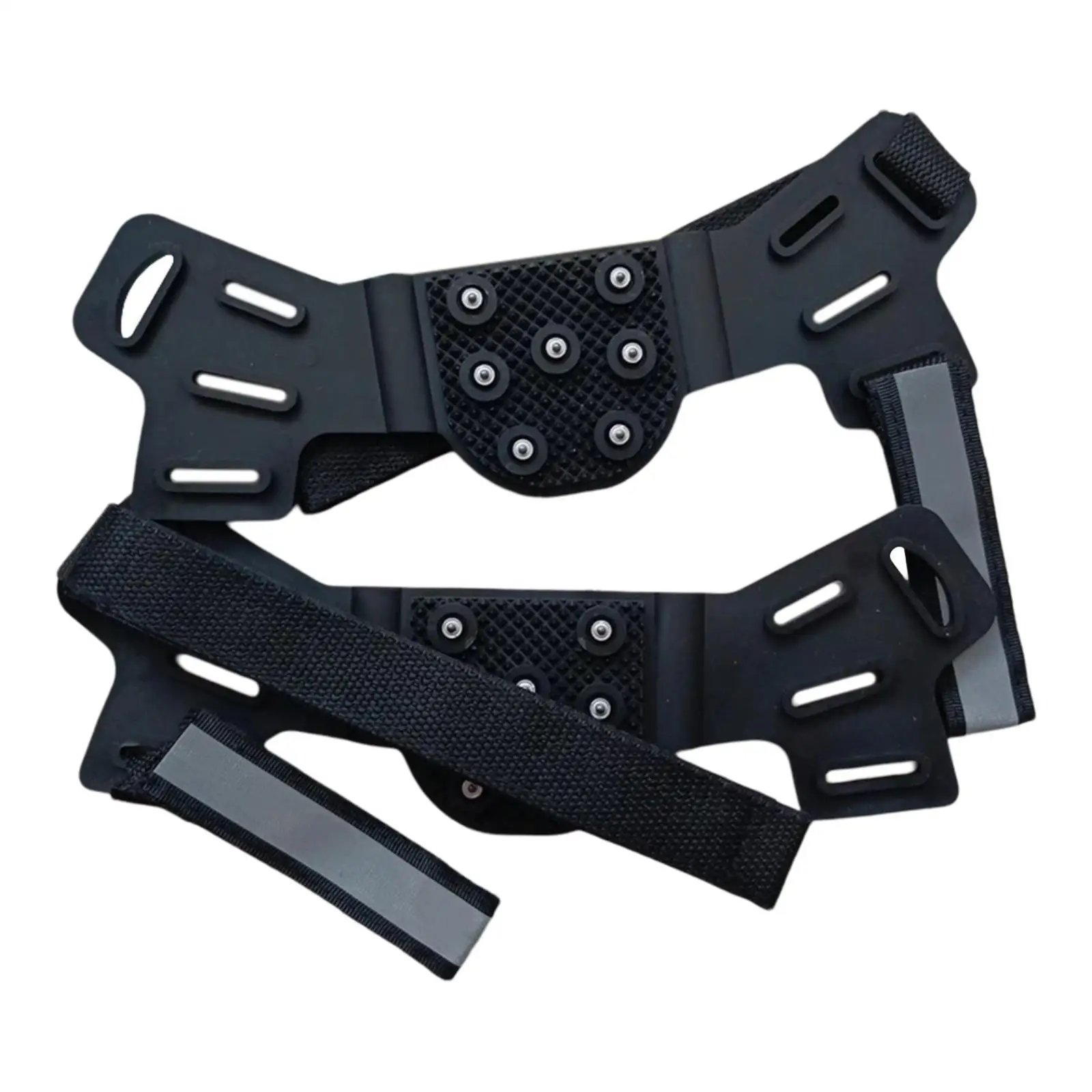 Walk Crampon Spikes Grips for Footwear Non Slip Traction Ice Cleats Traction for Hiking Winter Mountain Roads Outdoor Mud Roads - Image 2