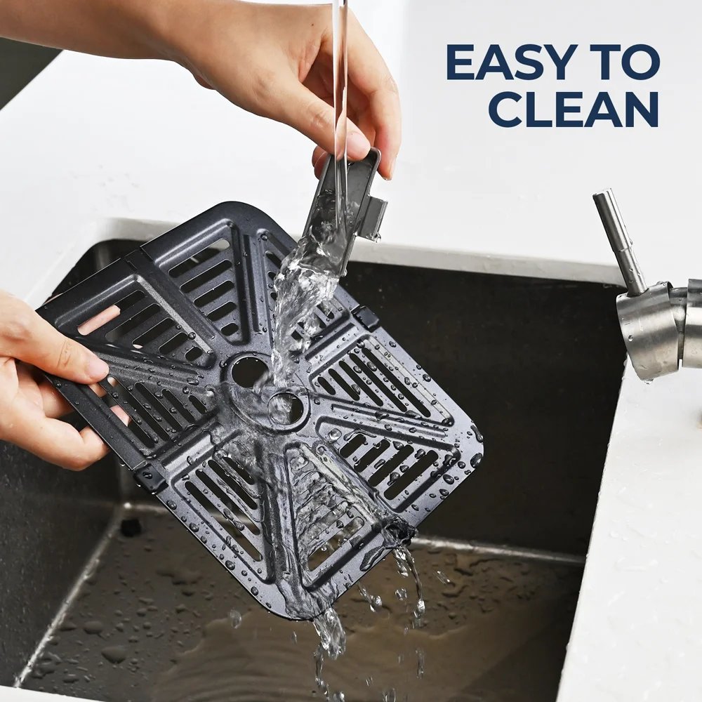 5L Air Fryer, Electric Hot fryer Oven Oilless Cooker with Touch Control & Nonstick Basket & Visible Window, Family Size