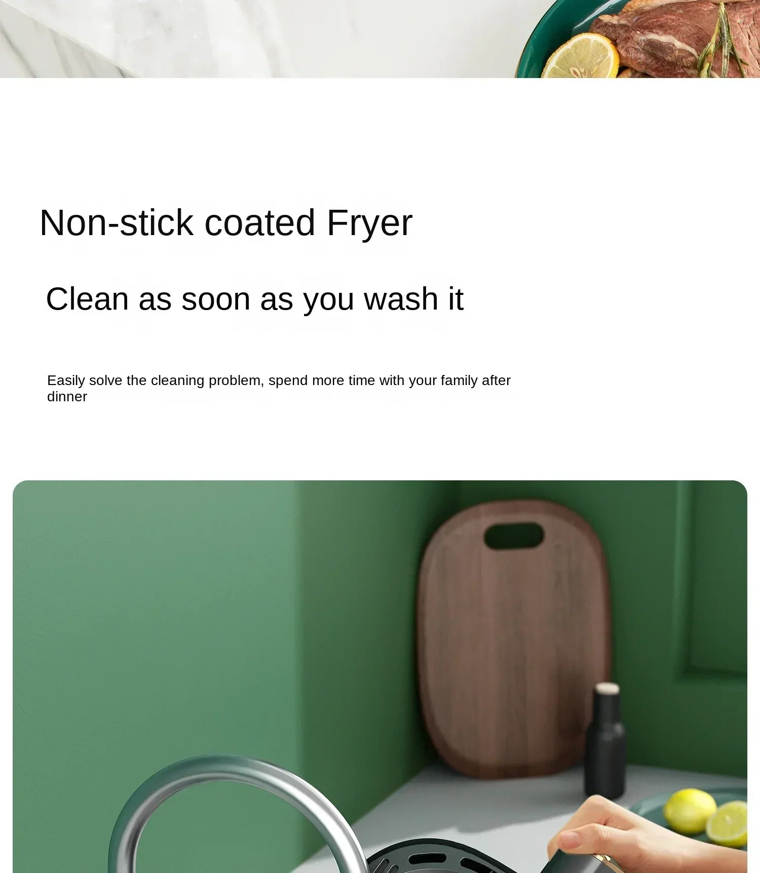 220V AUX Air Fryer and Oven Combo: Multifunctional, Fully Automatic, No Oil Technology, Easy-to-clean AF 220V AUX Air Fryer and Oven Combo: Multifunctional, Fully Automatic, No Oil Technology, Easy-to-clean AF