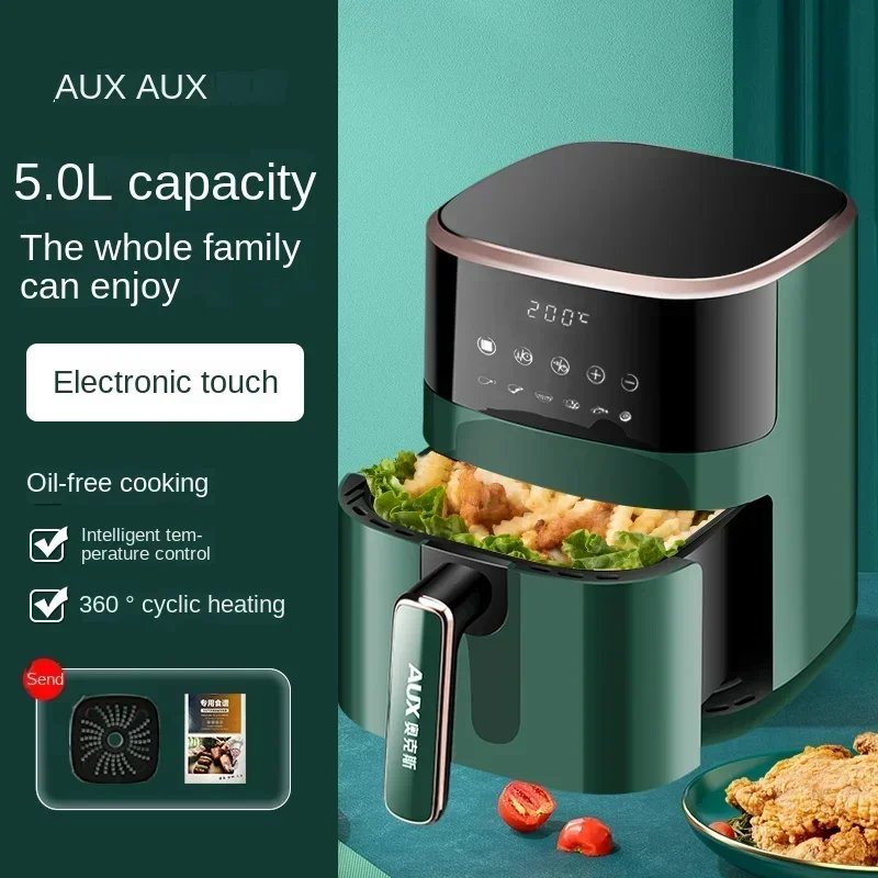 220V AUX Air Fryer and Oven Combo: Multifunctional, Fully Automatic, No Oil Technology, Easy-to-clean AF - Image 6